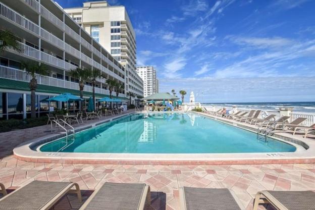 Oceanfront Studio Condo , Daytona Beach Fl Экстерьер фото